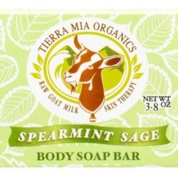 Sabonete Corporal Orgânico Tierra Mia Spearmint Sage - 108g - Bem-Estar e Hidratação