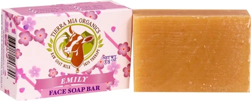 Sabonete Orgânico Emily Tierra Mia Organics para Rosto e Corpo - 108g
