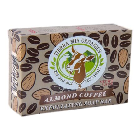 Tierra Mia Organics Exfoliating Soap Bar Almond Coffee -- 3.8 oz