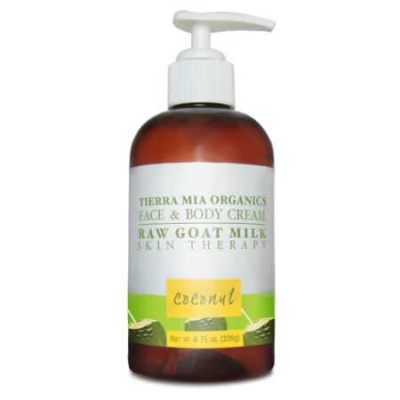 Tierra Mia Organics Face & Body Cream Coconut -- 8 oz