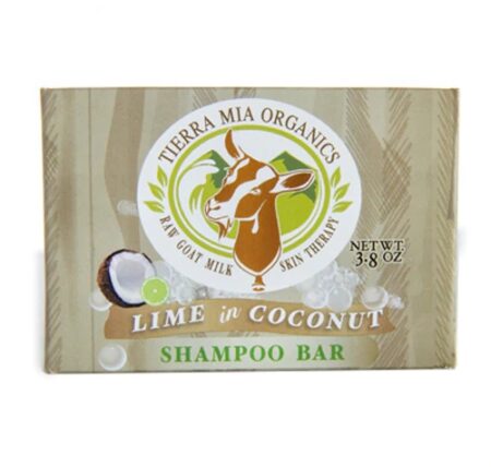 Tierra Mia Organics Shampoo Bar Lime in Coconut -- 3.8 oz