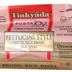 Massa Fettuccine de Arroz Integral Tinkyada Sem Glúten - 397g | Opção Saudável e Deliciosa