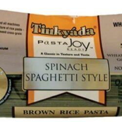 Massa de Arroz Integral com Espinafre Tinkyada Spaghetti Sem Glúten 340g