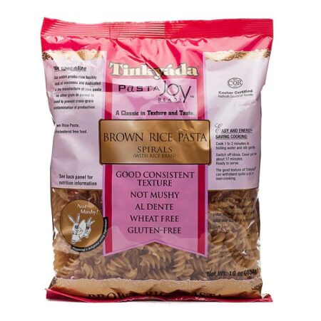 Tinkyada Brown Rice Pasta Spirals Gluten Free -- 16 oz