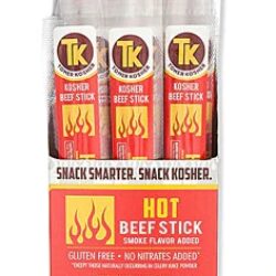 Tomer Beef Sticks Kosher Picante - 24 Unidades (Aprox. 340g)