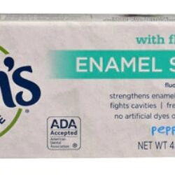 Pasta de Dente Tom's of Maine Enamel Strength Natural com Flúor Sabor Menta - 113g