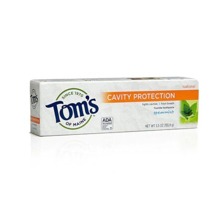 Tom's of Maine Fluoride Cavity Protection Natural Toothpaste Spearmint -- 6 oz