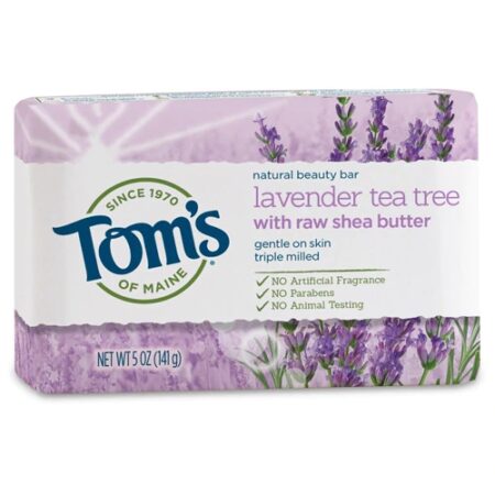 Tom's of Maine Natural Beauty Bar Lavender & Shea -- 5 oz