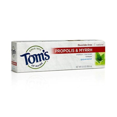 Tom's of Maine Propolis and Myrrh Natural Toothpaste Spearmint -- 5.5 oz