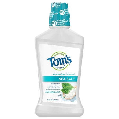 Tom's of Maine Sea Salt Natural Mouthwash Refreshing Mint -- 16 fl oz