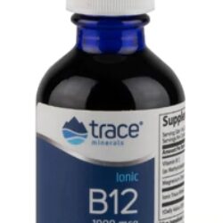 Suplemento de Vitamina B12 Iônica Sabor Uva Trace Minerals Research - 1000 mcg - 59ml