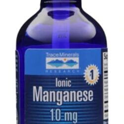 Trace Minerals Research Manganês Iônico - Suplemento Alimentar Líquido 10mg - 59ml (2 fl oz)