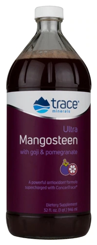 Trace Minerals Research Ultra Mangostão com Goji e Romã - 946ml
