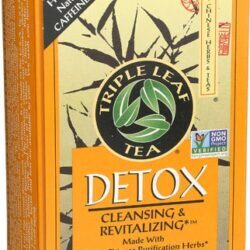 Triple Leaf Tea Detox Tea - 20 Saquinhos: Purifique Seu Corpo Naturalmente