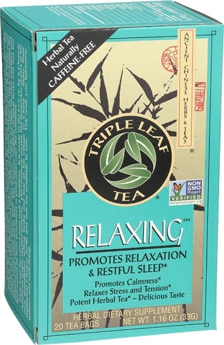 Triple Leaf Tea Chá Relaxante Ervas - 20 Sachês (Aprox. 40g)