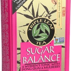 Triple Leaf Tea Sugar Balance Descafeinado: 20 Sachês para Equilíbrio e Bem-Estar