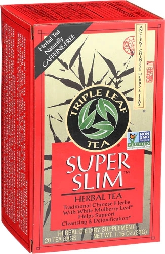 Chá Super Slimming Triple Leaf Tea 20 Sachês - Seu Aliado para o Bem-Estar e Controle de Peso