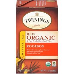 Chá Orgânico Twinings Rooibos - 20 Sachês (Aprox. 40g) | Bem-Estar Natural