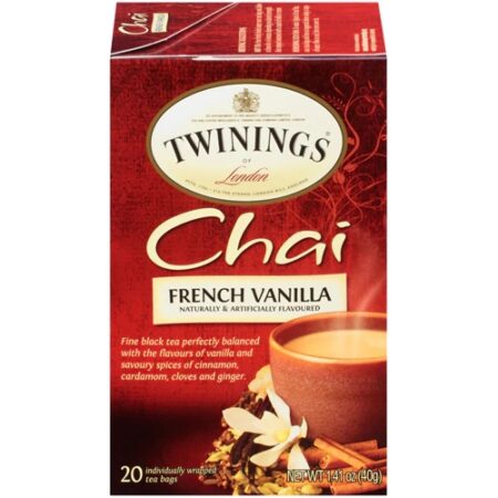 Twinings Chai Tea French Vanilla -- 20 Tea Bags