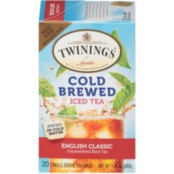 Twinings Chá Gelado Cold Brew English Classic - 20 Sachês (20g)