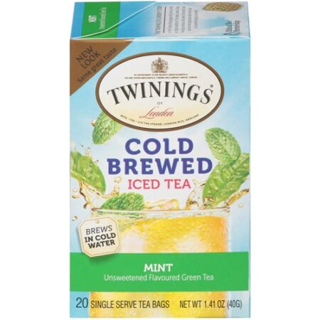 Twinings Cold Brewed Iced Tea Mint -- 20 Tea Bags