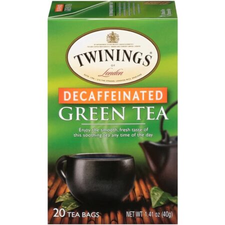 Twinings Green Tea Decaffeinated -- 20 Tea Bags