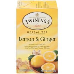 Twinings Chá de Ervas Limão e Gengibre - 20 Sachês (Aprox. 40g)