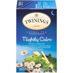 Chá Herbal Twinings Nightly Calm 20 Sachês - Sua Noite de Tranquilidade