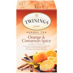 Chá de Ervas Twinings Laranja e Canela Especiada - 20 Sachês (30g)