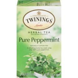 Twinings Chá de Hortelã Pura - 20 Sachês (Aprox. 36g) | Refrescante e Natural