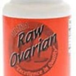 Ultra Glandulars Ovariano Cru 60 Comprimidos de 200mg - Suporte Hormonal Natural