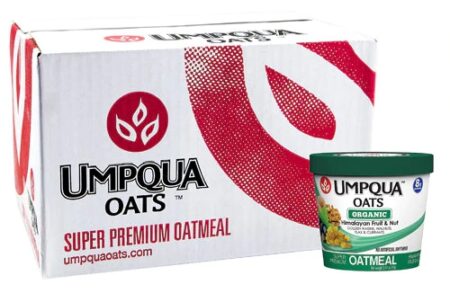 Umpqua Oats Organic Oatmeal Gluten Free Himalayan Fruit & Nut -- 8 Cups