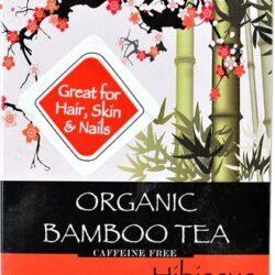 Chá de Hibisco Orgânico Uncle Lee's Bamboo - 18 Sachês - Sabor Tropical e Bem-Estar Natural
