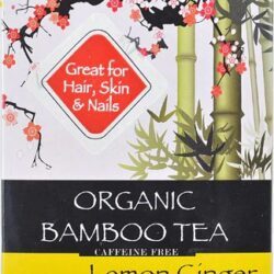 Chá Orgânico Uncle Lee's Bamboo Limão Gengibre - 18 Sachês (Aprox. 37,8g)