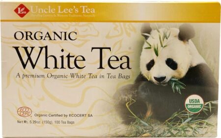 Uncle Lee's Organic White Tea -- 100 Tea Bags