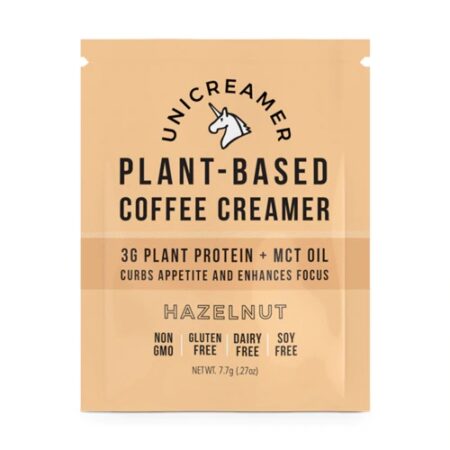 Unicreamer Plant-Based Coffee Creamer - Hazelnut -- 6 Packets