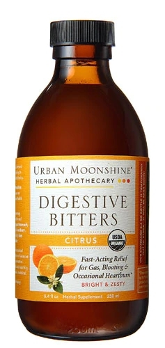 Urban Moonshine Digestivos Orgânicos de Cítricos Sem Glúten - 237ml