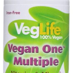 VegLife Vegan One™ Multivitamínico Sem Ferro - 60 Comprimidos Veganos