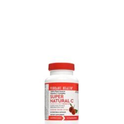 Vibrant Health Super Natural C: 60 Cápsulas Vegetais - Potência Máxima de Vitamina C Natural