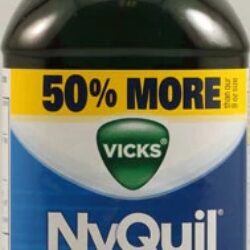 Vicks NyQuil Original Líquido 355ml: Alívio Noturno para Gripes e Resfriados