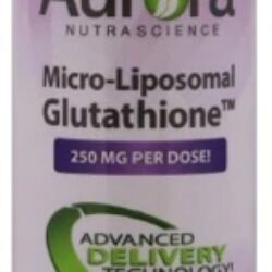 Aurora Micro-Liposomal Glutationa Vida Lifescience 250mg - 160ml Sabor Frutas Naturais