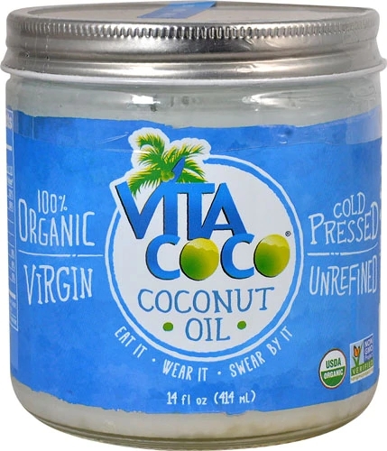 Óleo de Coco Orgânico Vita Coco 14 fl oz (aprox. 414 ml) - Pureza e Bem-Estar