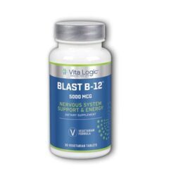 Vita Logic Blast B12 5000 mcg - 30 Comprimidos Vegetarianos: Energia e Bem-Estar Máximos