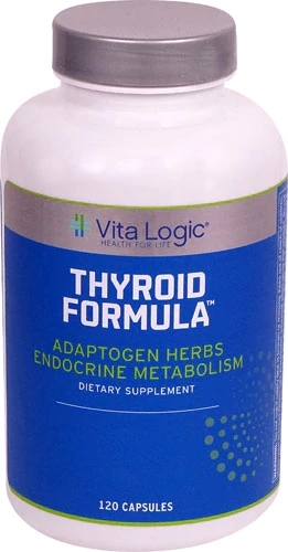 Vita Logic Thyroid Formula™ - Suporte à Tireoide com 120 Cápsulas