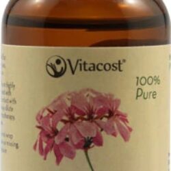 Óleo Essencial de Gerânio Puro Vitacost 100% Natural - 30ml (1 fl oz)