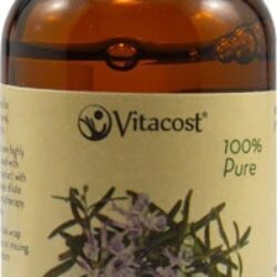 Óleo Essencial de Alecrim 100% Puro Vitacost - 30ml (1 fl oz) - Revitalizante e Antioxidante Natural