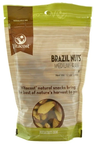 Castanha do Brasil Vitacost Sem Sal 340g: Poder do Selênio para sua Saúde