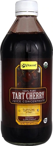 Concentrado de Suco de Cereja Amarga Orgânica Certificada Vitacost - 473ml