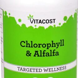 Vitacost Clorofila e Alfafa - 300 Cápsulas: Vitalidade Natural para o Seu Bem-Estar