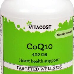 CoQ10 Vitacost 400mg - 60 Cápsulas: Energia e Vitalidade para o Seu Corpo